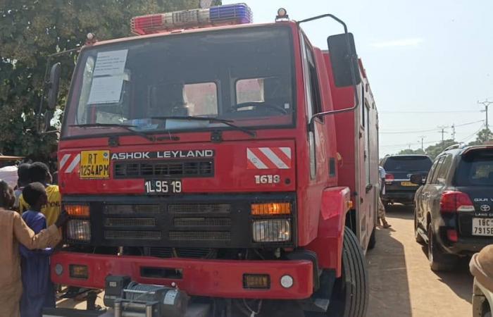 Incendios repetitivos: el gobierno proporciona al moderno mercado de Doba un camión de bomberos