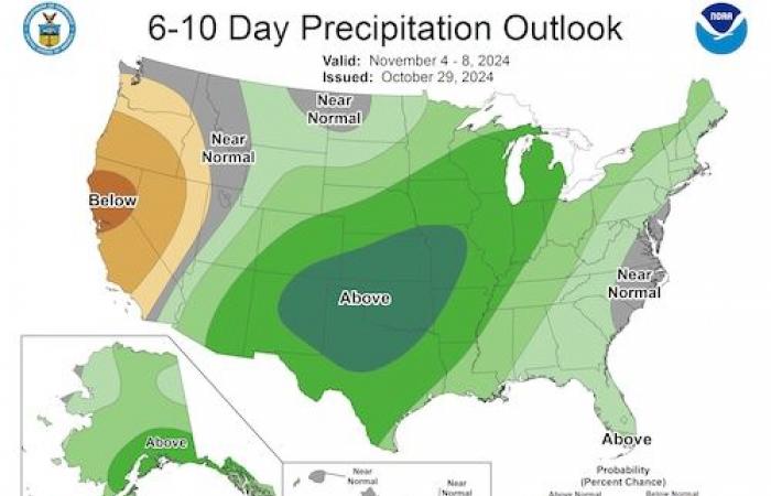 ¿Lloverá en Alabama en Halloween? El jueves podría poner fin a un octubre seco en algunas zonas