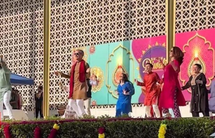 Danza y diplomacia: el enviado estadounidense Eric Garcetti celebra Diwali con estilo de Bollywood | Noticias de la India