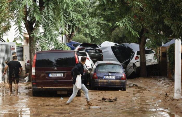 La angustia de la belga Yvette, varada en el aeropuerto por las mortíferas inundaciones que azotaron Valence