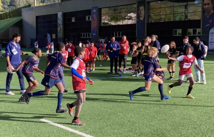 Essonne: la final de rugby de Quartiers et Campagnes reúne a 200 niños