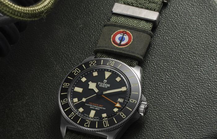 Tudor Pelagos FXD GMT Hora Zulú x Marine Nationale