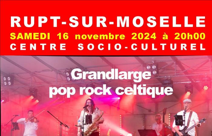 Concierto en Rupt-sur-Moselle: una velada musical ecléctica con Scop’Arts el 16 de noviembre