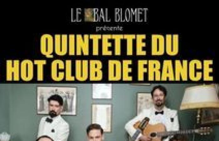 QUINTETO DEL HOT CLUB DE FRANCIA – MEDIANOCHE EN PARÍS – Le Bal Blomet – París, 75015