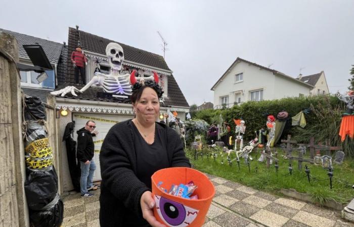 Para Halloween, es la casa del terror que hay que ver… 10 kg de caramelos te esperan