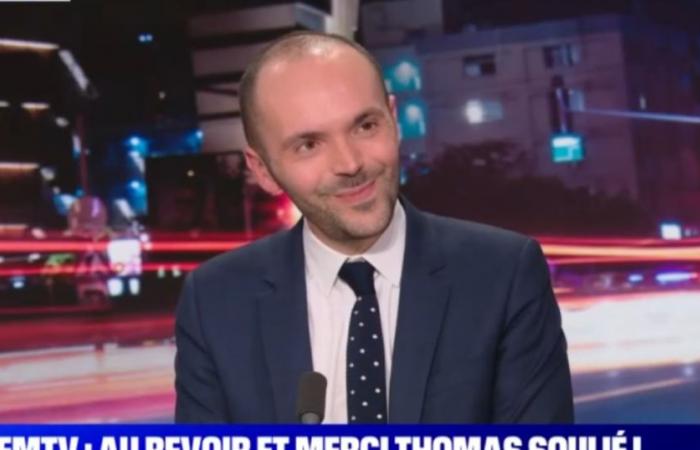 El periodista político Thomas Soulié se despide de BFMTV