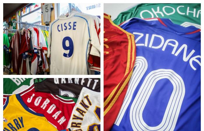 Estas camisetas de culto de fútbol y baloncesto se venderán en el centro comercial Muse de Metz