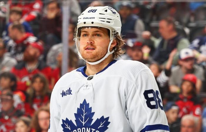 William Nylander no está contento con su tiempo de juego