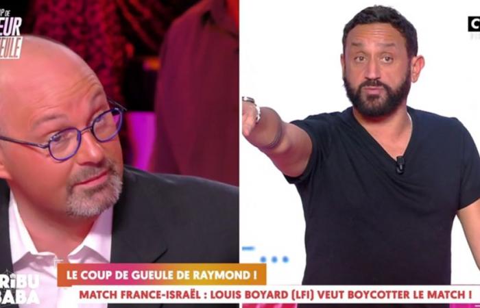 Cyril Hanouna critica a un columnista que defiende la posición de Louis Boyard frente a Israel