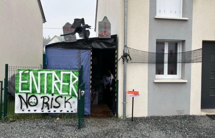 Montlouis-sur-Loire: abre al público un “túnel encantado” en su jardín para Halloween