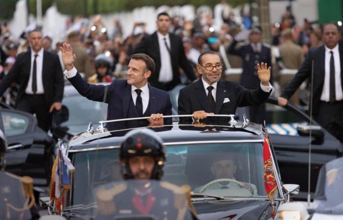 la historia del reencuentro real entre Mohammed VI y Emmanuel Macron