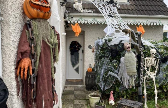 Para Halloween, es la casa del terror que hay que ver… 10 kg de caramelos te esperan