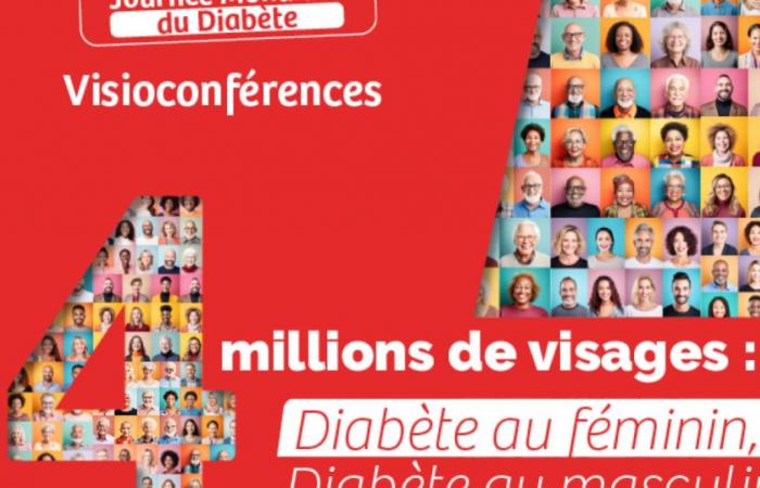 Videoconferencias sobre diabetes para mujeres y hombres