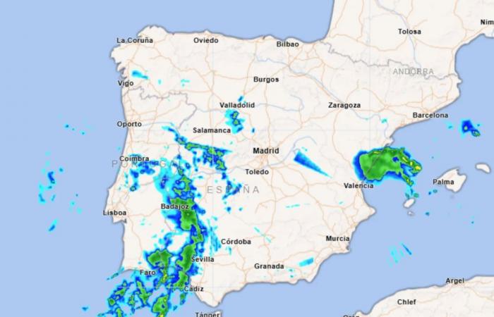 “se están registrando 117 l/m² en menos de tres horas”