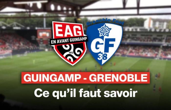 VIDEO. EA Guingamp – Grenoble Foot 38: todo lo que necesitas saber sobre este partido de la Ligue 2