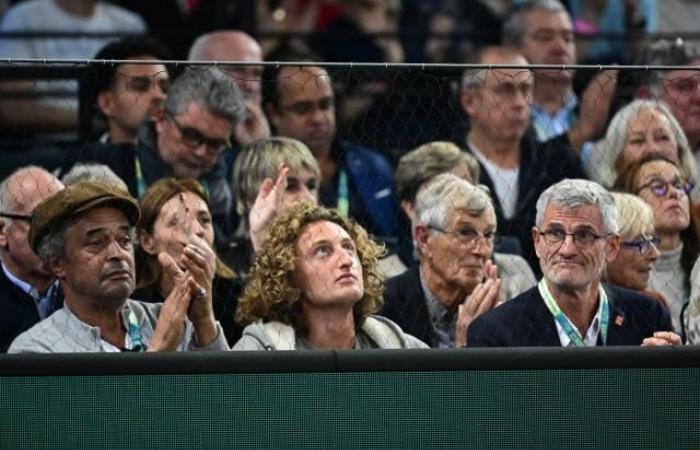 “Muy buena energía” de Ugo Humbert, clasificado en semifinales del Rolex Paris Masters, alegra a Yannick Noah