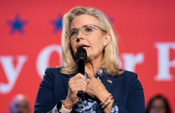 Donald Trump sugiere apuntar con un arma a Liz Cheney, responde el republicano pro-Harris