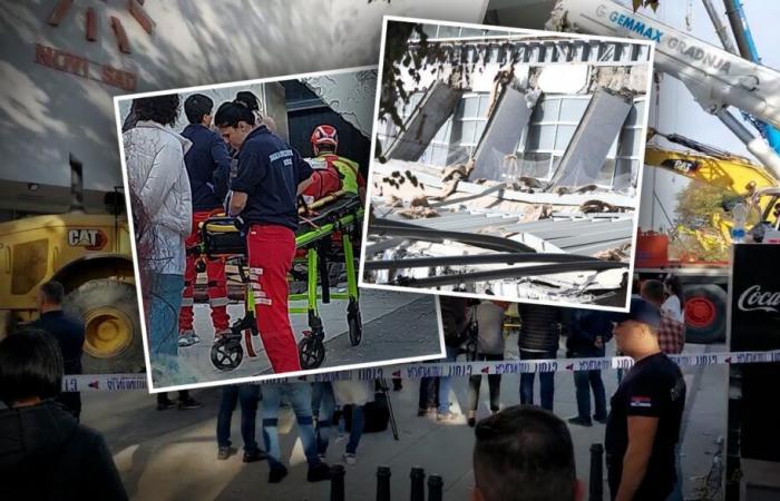 Accidente frente a la estación de Novi Sad: 13 muertos, numerosos heridos, mañana es día de luto en toda Serbia