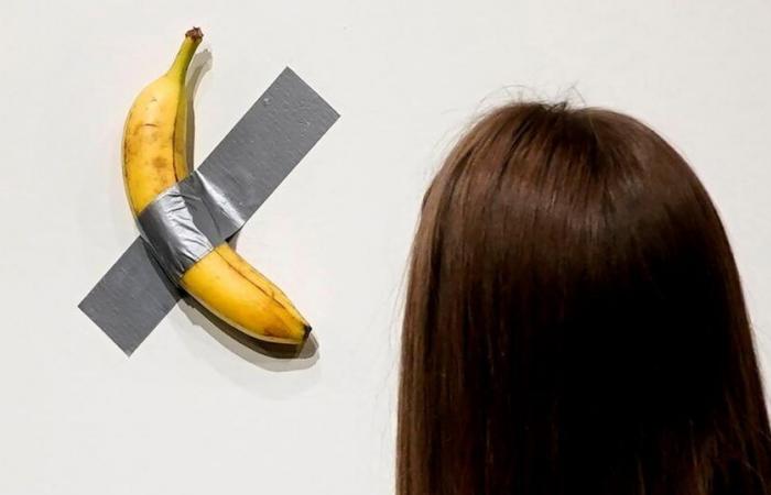 El plátano grabado del artista italiano Maurizio Cattelan, ¿el más caro del mundo? – rts.ch