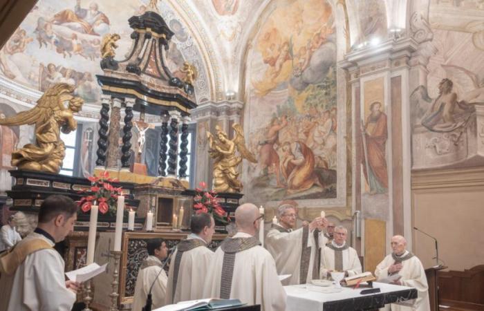 La Colegiata de Balerna brilla con una luz renovada