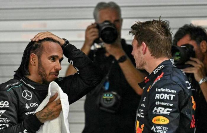 F1. Para Lewis Hamilton, la conducción de Max Verstappen es tan peligrosa como en 2021