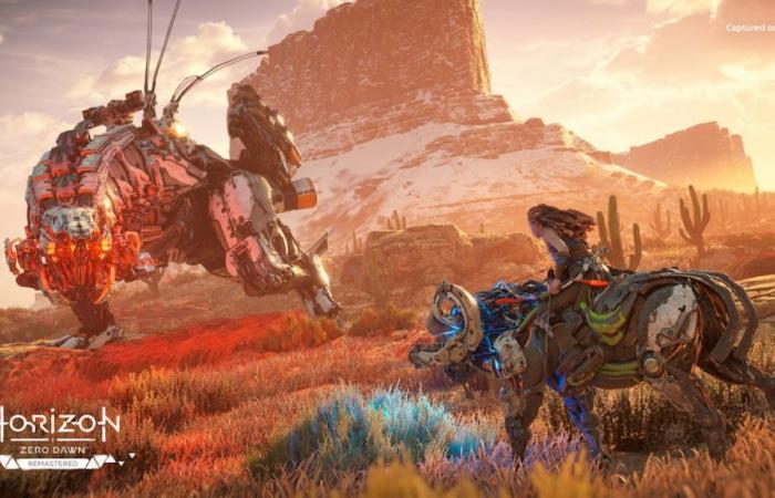 Horizon Zero Dawn renovado: gran trabajo