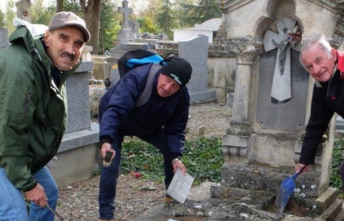 En Aude, esta asociación patriótica mantiene las tumbas de los soldados que murieron por Francia.