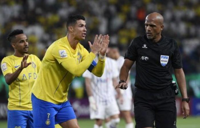 5 veces que Cristiano Ronaldo se enfureció con los árbitros por sentencias que favorecían a Al Hilal frente a Al Nassr