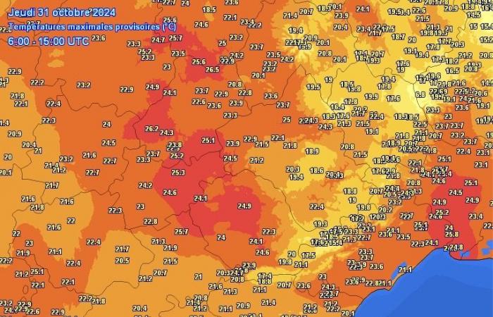 La primavera llega durante varios días a Occitania, ¡una notable suavidad y calidez en algunos lugares!