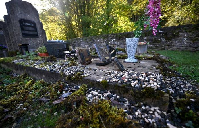 Muy afectado por la inundación del 17 de octubre, este cementerio de Corrèze vuelve a la vida con motivo del Día de Todos los Santos