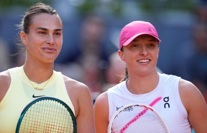 WTA: duelo en la cima entre Sabalenka y Swiatek por el puesto de reina del tenis femenino en Riad en el Masters