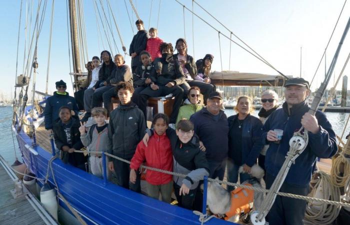 “Nunca había estado en un barco”