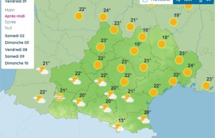 Informe meteorológico. ¿Cómo estará el tiempo para este primer fin de semana largo de noviembre en Toulouse y Occitania?