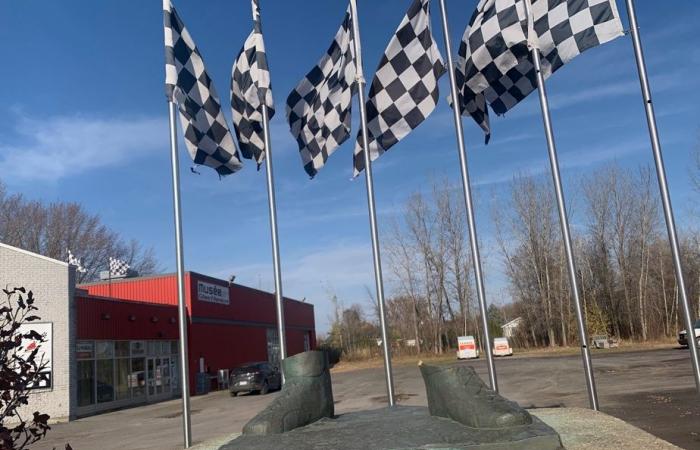 La estatua de Gilles Villeneuve robada del museo dedicado a él