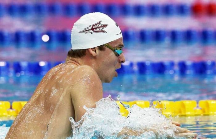 ¡Récord mundial de Léon Marchand en los 200 m combinados en piscina corta en Singapur!