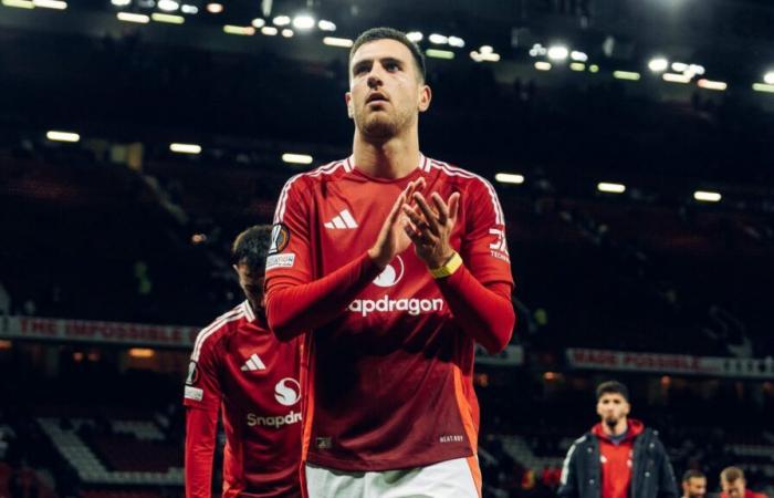 Diogo Dalot ya reaccionó ante la llegada de Rúben Amorim al Manchester United: «Fantástico entrenador»