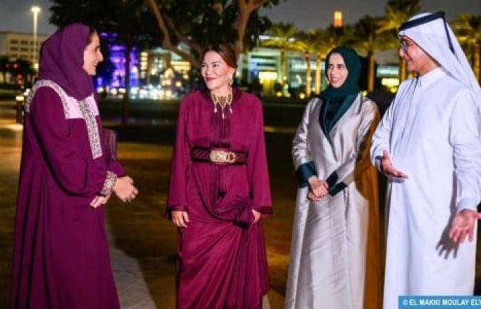 Año Cultural Qatar-Marruecos 2024: SAR la Princesa Lalla Hasnaa, acompañada por SE la Jequesa Al Mayassa Bint Hamad Al-Thani, inaugura el pabellón marroquí “Dar Al Maghreb” en Doha