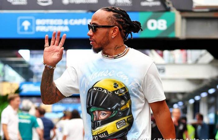 Fórmula 1 | Hamilton: Conducir el F1 de Senna en Brasil será “extremadamente emotivo”