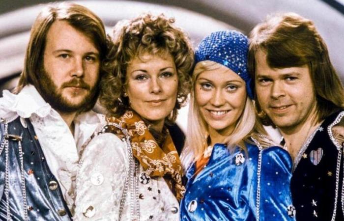 en 1970, el nacimiento del grupo ABBA