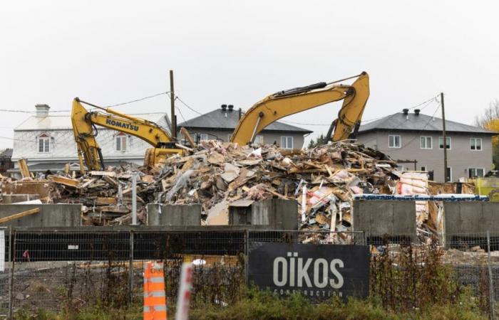 Gran incendio en Charlesbourg: el edificio dañado fue demolido