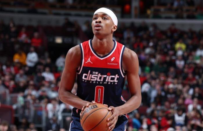 NBA: Bilal Coulibaly (Washington Wizards) ataca la temporada en forma olímpica