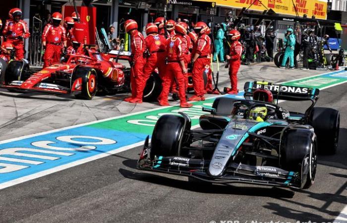 Fórmula 1 | Hamilton ‘vigila’ el rendimiento de Ferrari