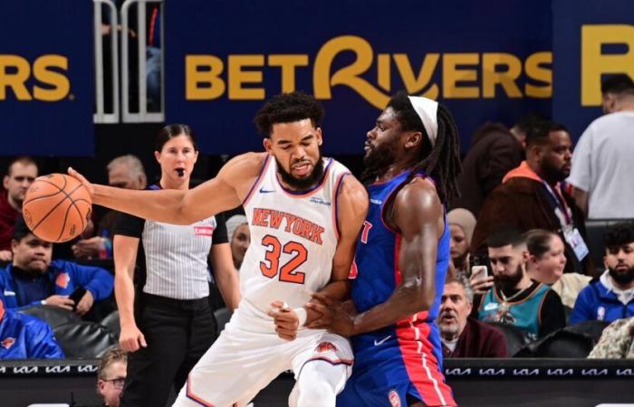 Puntuación final de Pistons vs Knicks: los Pistons pierden vergonzosamente ante los Knicks