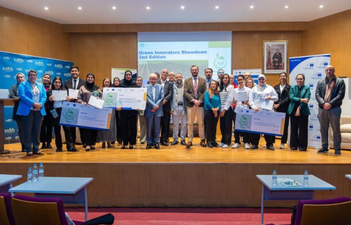 El Banco Europeo de Inversiones (BEI), la Unión Europea (UE) y la ESITH premian a los jóvenes innovadores marroquíes por su compromiso con una economía más verde y circular