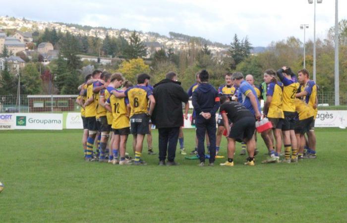 Los equipos del Rugby Club Mende Lozère en busca de victorias en el campo del Avenir OL Viviez