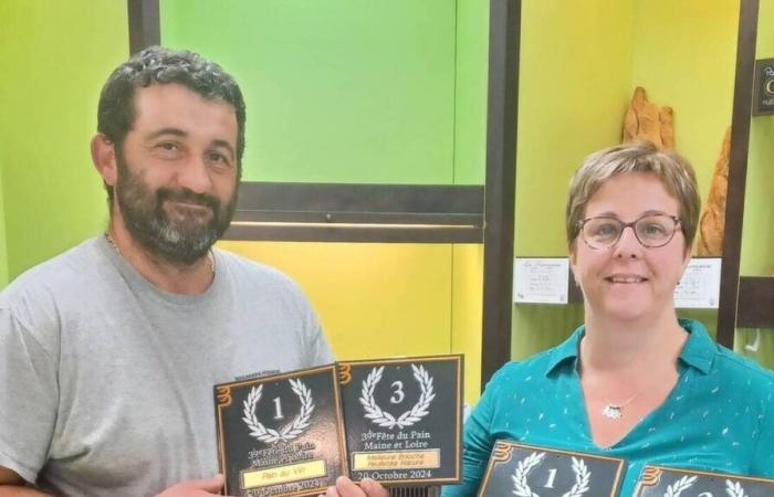 Esta panadería de Maine y Loira gana oro y bronce en cuatro categorías en la Fête du Bread