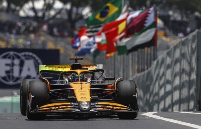 Gran Premio de Brasil: Oscar Piastri logra la pole para la carrera de velocidad por delante de Norris; Paseo 19