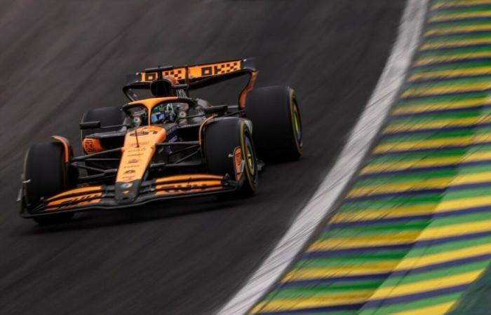 Clasificación sprint: Piastri lidera a McLaren por partida doble, Verstappen cuarto