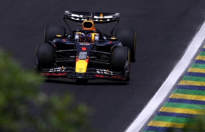 Max Verstappen penalizado cinco puestos en la salida del Gran Premio de Brasil el domingo