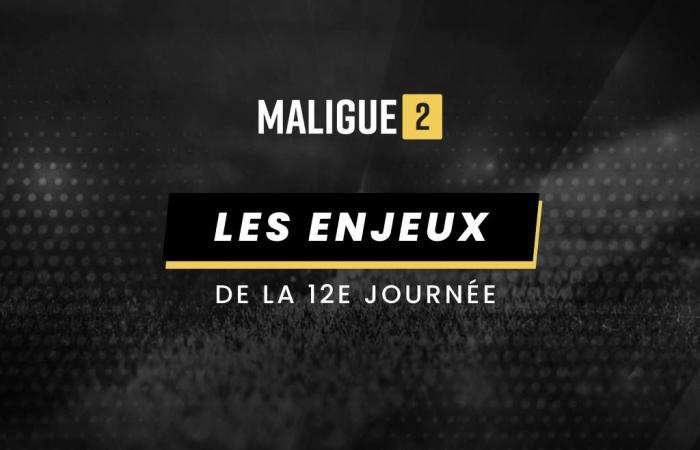 Ligue 2 – Los múltiples desafíos de la jornada 12